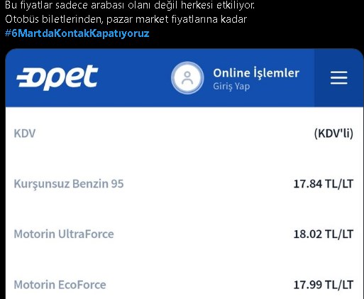 Akaryakıt Zammına İsyan Eden Vatandaş Sosyal Medyada Birleşti! Kontak Kapatacaklar!
