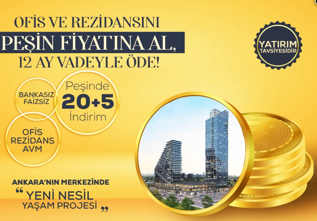 2023 Teslim Ankara Konut Projeleri ve Fiyatları!