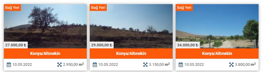 Milli Emlak 39 İlde 1131 Hazine Arazisi İçin Satışa Çıktı! 470 M2 Arsa 10 Bin TL, Tarla 6.000 Satılık Bağ Yeri 27 Bin TL