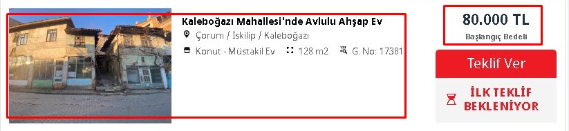 Artan Konut Fiyatlarına Ziraat Bankası Müstakil Ev Satışları Damga Vurdu! Fiyatlar 100.000'nin Altına Çekildi!