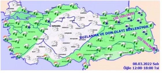 Meteoroloji Son 35 Senenin En Güçlüsü Olacak Diye Uyardı! Kar Fırtınası Beklenen İller Hangileri?