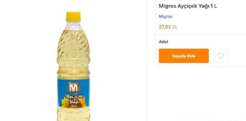 A101, ŞOK, BİM, Migros, TMO Ayçiçek Yağı Fiyatları Ne Kadar? Yudum, Biryağ, Torku 5 L Ayçiçek Yağı Fiyat Listesi