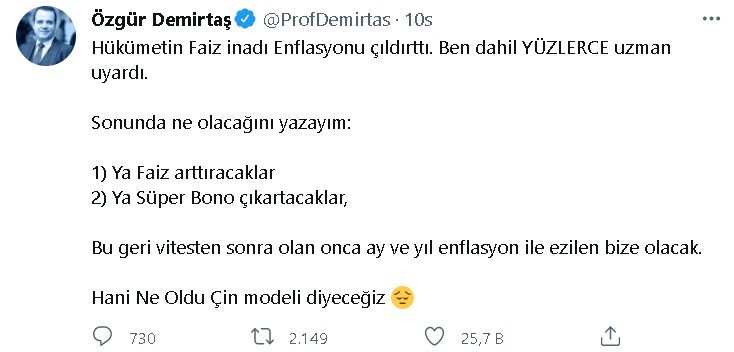 Ekonomist Özgür Demirtaş Faiz Artmazsa Olacakları Açıkladı: Süper Bono Nedir, Nasıl Alınır?