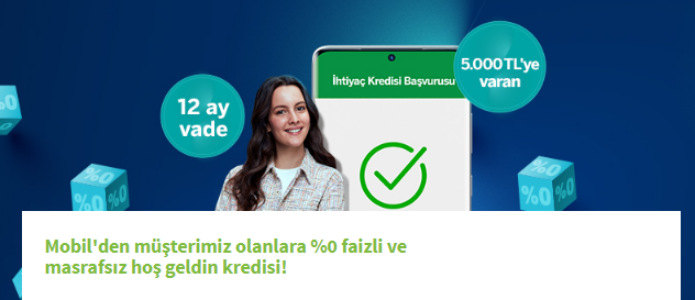 Garanti BBVA Faizsiz 5.000 TL İhtiyaç Kredisi Verecek! Hemen Başvuranlara Faiz Yok, Masraf Yok