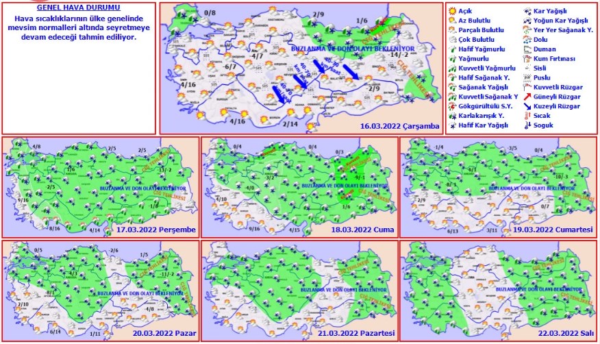 Dikkat 2.Dalga Geliyor! Meteoroloji Uyardı Kar Yağışı Olacak İller ve Tarihler