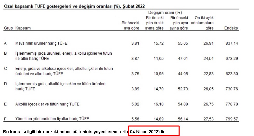 Ekonomistlerin Tahmini: Mart Ayı Enflasyon Beklentisi 2022! Nisan Kira Artışı Zam Oranı Ne Zaman Açıklanacak?