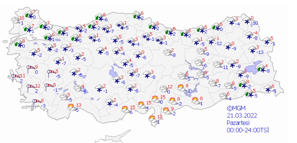 Meteoroloji Peş Peşe Uyardı, Kış Bitmiyor! Yoğun Kar Yağışı Alarmı Verilen İller Hangileri, Önümüzdeki Hafta Kar Var Mı?