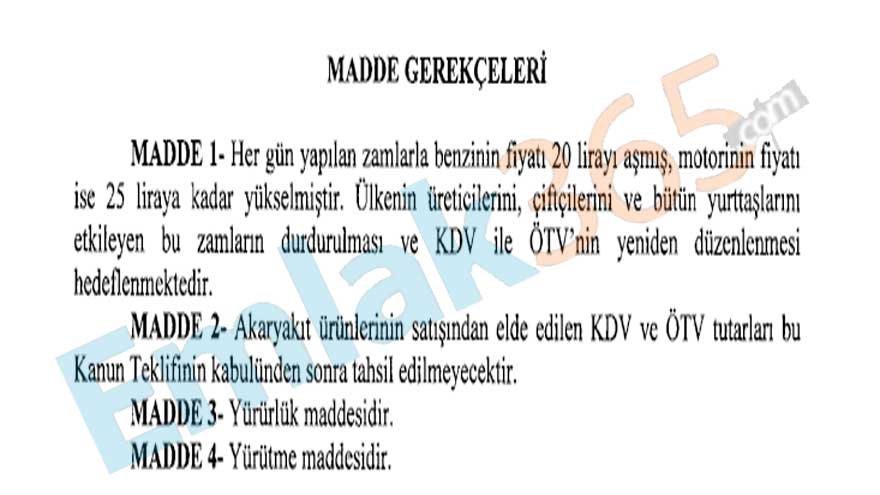 Akaryakıt Zamları İsyan Ettirmişti! Benzin ve Motorine 12 TL İndirim Sağlayacak KDV ÖTV İndirimi Kanun Teklifi Mecliste!