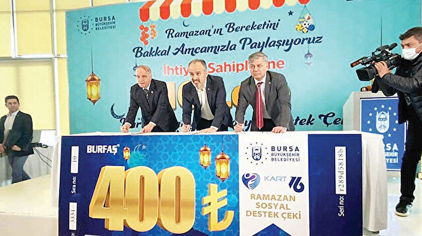 Belediye Başkanı Açıkladı, Belediye 400 TL Ramazan Yardımı Yapacak! Sosyal Destek Çeki Dağıtılacak