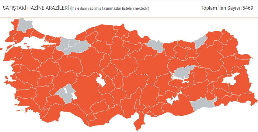 Milli Emlak Arsa Satışları Nisan 2022 İlanları Yayımlandı! 35 İlde Satılık Hazine Arazileri Listesi, Metrekare Fiyatları