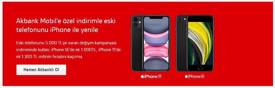 Akbank'tan 5.000 TL'lik iPhone Kampanyası! Duyan Bankaya Koşacak