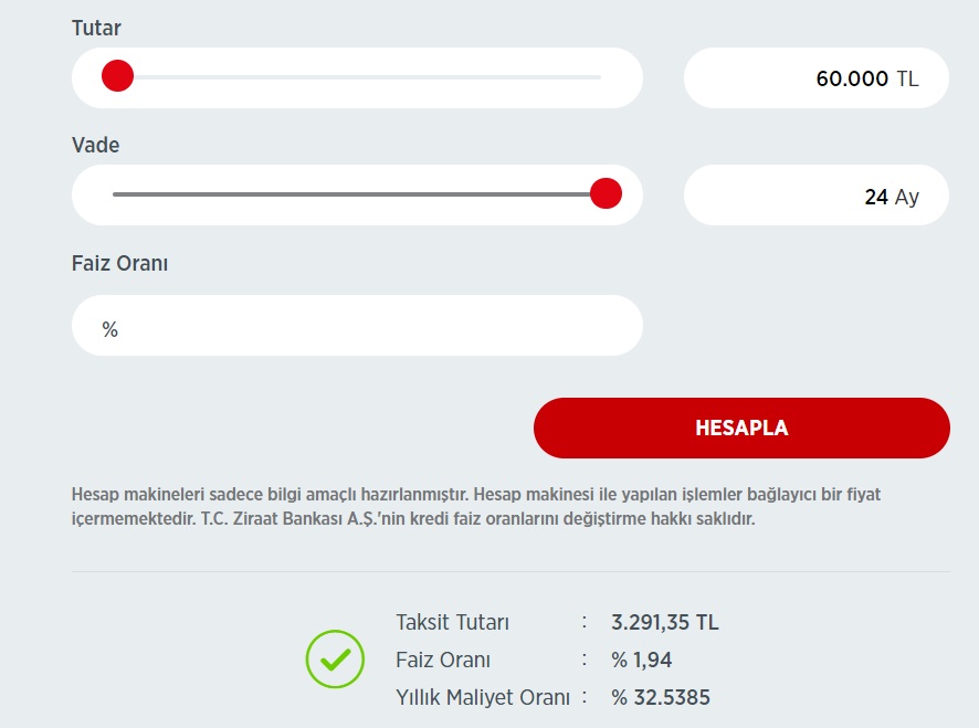 Nisan 2022 İhtiyaç Kredisi Faizleri! Ziraat, Vakıfbank, Halkbank 60 Bin TL Ve 80 Bin TL Kredi Taksit Hesaplamaları