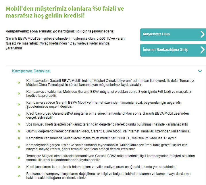 Kapı Kapı Borç Aramaya Son! Garanti Bankası Şubeye Bile Gitmeden Kefilsiz, Faizsiz Anında 5 Bin TL Kredi Veriyor