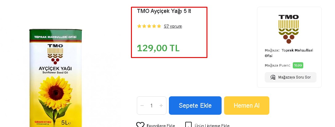 Tarım Kredi Marketlerde Ramazan İndirimi Başladı! Yüzde 10 İndirimli Ayçiçek Yağı, Un, Kıyma, Şeker Kampanyası