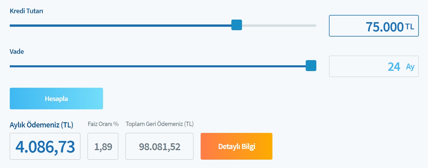 Faizler Değişti, Bankaların Tabloları Güncellendi! 25 Bin TL, 50 Bin TL, 75 Bin TL İhtiyaç Kredisi Taksit Hesaplamaları!