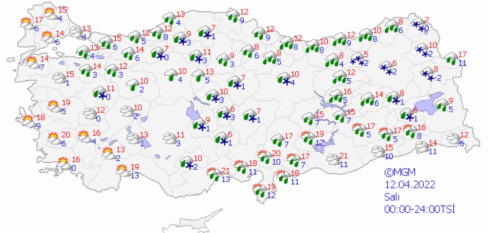 Bahar Ortasında Kara Kış! Sıcaklık 15 Derece Birden Düşecek, Nisan'da Kar Yağacak...