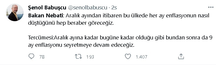 Maliye Bakanı Nebati Enflasyonun Düşeceği Tarihi Verdi, Ekonomistler İsyan Etti!