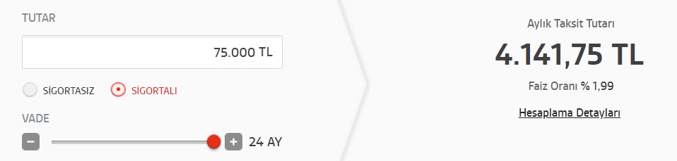 Halkbank, Akbank, İş Bankası 75 Bin TL İhtiyaç Kredisi Verdikleri Müşterilerden Ne Kadar Aylık Taksit İstiyorlar?