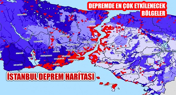 İstanbul Risk Haritası Yayımlandı! İşte Depreme Dayanıklı İlçeler İle Deprem Riski Yüksek Bölgeler