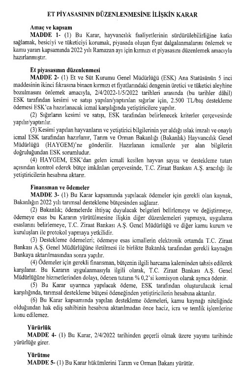 Kırmızı Et Fiyatları İçin Beklenen Müdahale Geldi! Cumhurbaşkanı Erdoğan'dan Et Piyasası İçin Yeni Karar