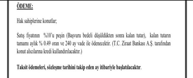 TOKİ Ucuza Satacak, Ziraat Bankası Kredi Verecek! 240 Ay Vadeli 0.49 Faizle Kredi Destekli 100 Bin Sosyal Konut Geliyor