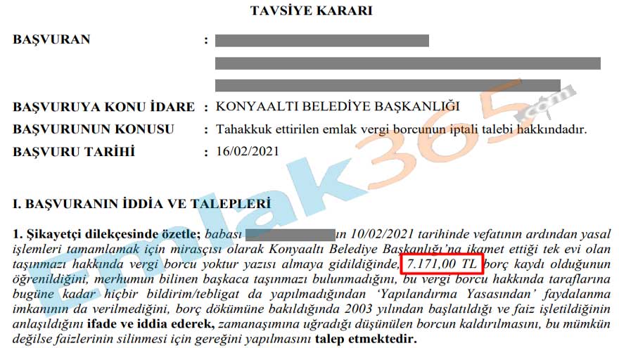 Devletten Tek Evi Olanlara Bir Dilekçeyle 7.171 TL Para İadesi! Emlak Vergisi Muafiyeti Piyangosu Kimlere Vuracak?