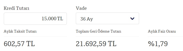 QNB Finansbank'tan 36 Ay Vadede Günde 20 TL Taksitle Ne Kadar İhtiyaç Kredisi Çekilebiliyor?