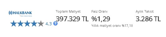 Kamu bankaları bir oldu, aynı faiz oranıyla kredi veriyor! 120 ay vadeli 200.000 TL konut kredisi hesaplama