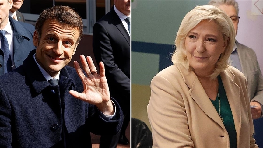 Macron ve Le Pen Kamusal Alanda Başörtü Yasağı İçin Karşı Karşıya Geldi