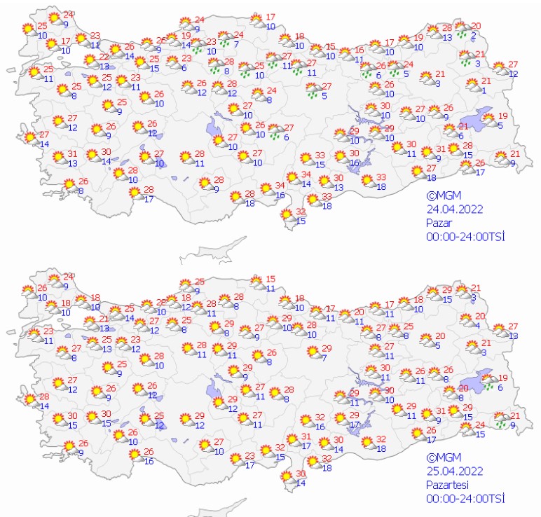 Güneşli Günlere Sağanak Yağış Arası! Meteoroloji'den Şiddetli Sağanak, Toz Taşınımı Uyarısı Geldi