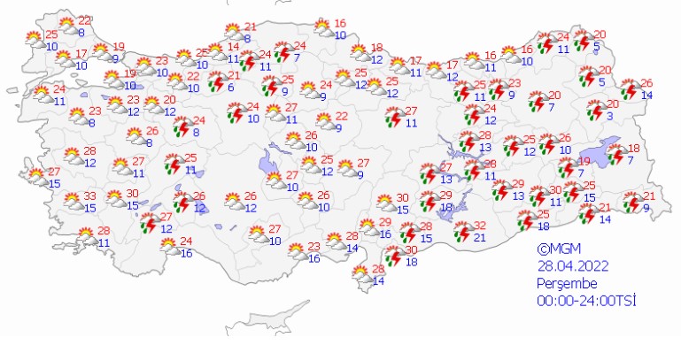 Güneşli Günlere Sağanak Yağış Arası! Meteoroloji'den Şiddetli Sağanak, Toz Taşınımı Uyarısı Geldi