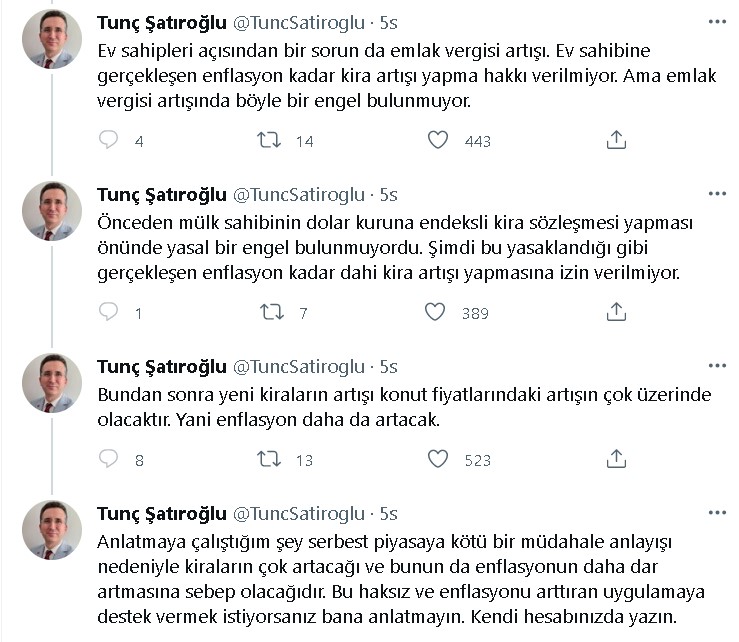 Ekonomist Tunç Şatıroğlu Uyardı: Kiralık Ev Fiyatlarına Yeni Zam Dalgası Yolda!