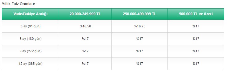 En Yüksek Kur Korumalı TL Vadeli Mevduat Faizi Hangi Bankada? Ziraat, Garanti, Vakıfbank, İş Bankası, Yapı Kredi