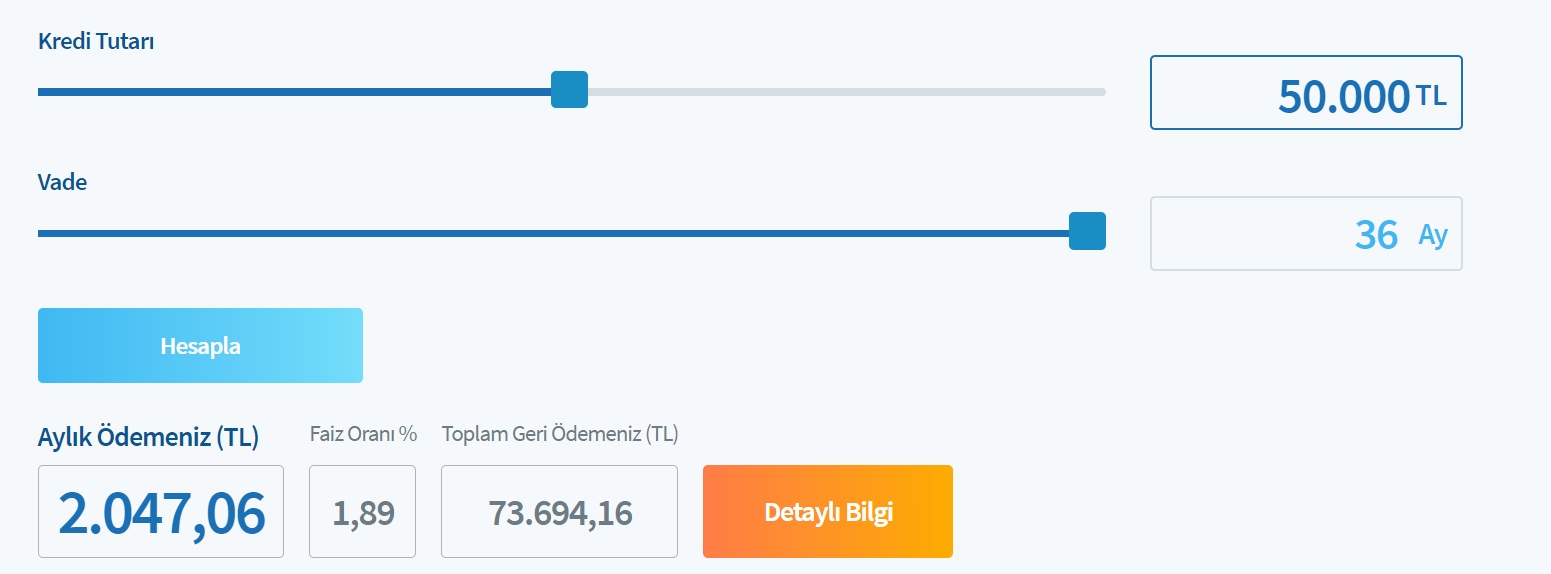 Maliyetler Değişti, Hesaplamalar Yeniden Yapıldı! Banka Banka 36 Ay Vadeli 50 Bin TL İhtiyaç Kredisi Yeni Taksitleri