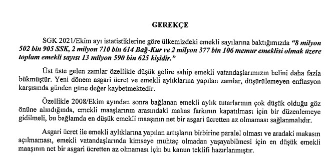 SON DAKİKA: En Düşük Emekli Maaşına Rekor Zam! Kanun Teklifi Meclise Sunuldu