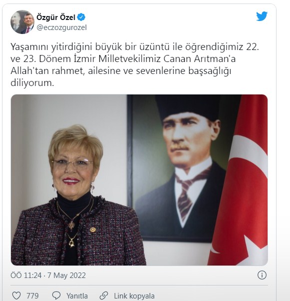 Eski CHP Milletvekili Hayatını Kaybetti! Canan Arıtman Kimdir, Ölüm Sebebi Ne?