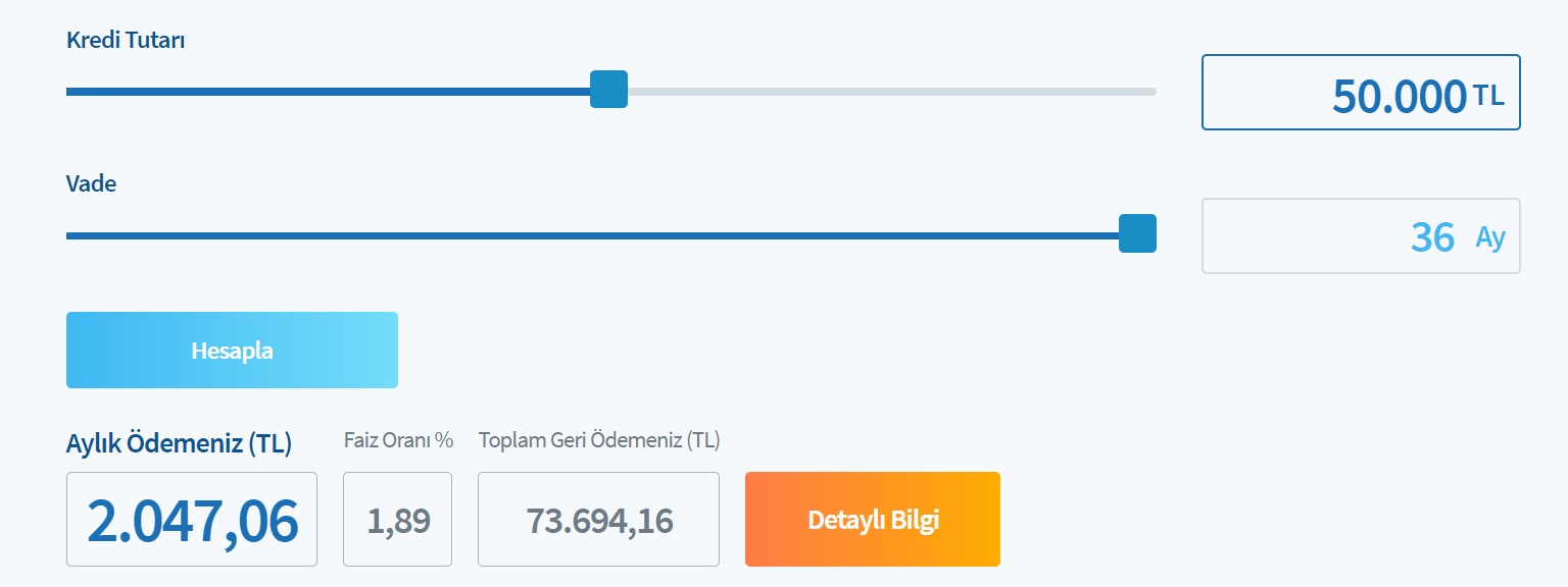 İş Bankası, QNB Finansbank, Halkbank! 25 Bin TL, 40 Bin TL, 50 Bin TL İhtiyaç Kredisi Taksit Hesaplamaları