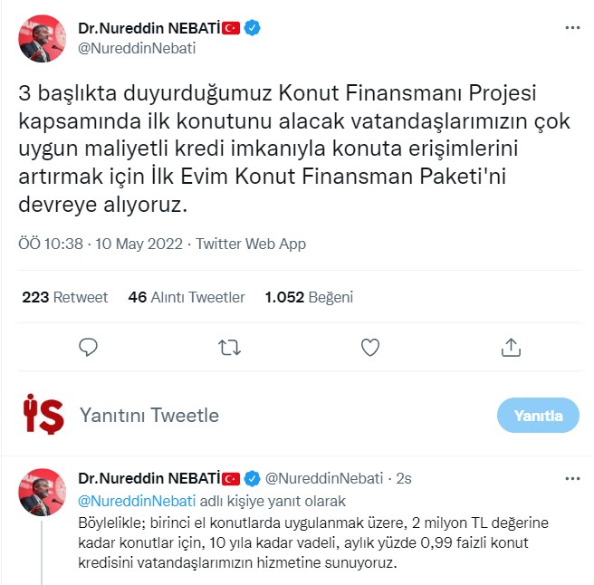 İlk Evim Konut Finansman Paketi Nedir? Hangi Bankalar Verecek, 0.99 Faizli Kredi Başvuru Şartları Neler?