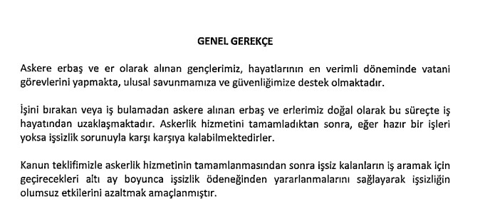 Askerden Gelene İşsizlik Maaşı 2022 İçin Top Mecliste! İş Bulamayana 6 Ay Maaş Ödenecek