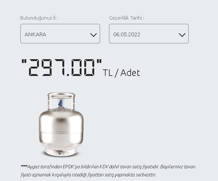 Son Dakika İndirim Haberi: Tüp Fiyatları 49 TL Birden Düştü! En Ucuz Aygaz, İpragaz, Milangaz Büyük Mutfak Tüpü Fiyatı