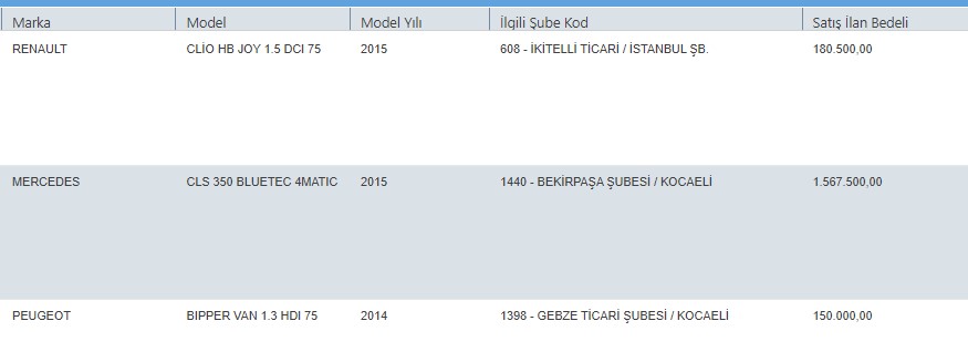 Halkbank'tan 180.500 TL'ye satılık 2015 model Renault Clio HB Joy 1.5 DCI