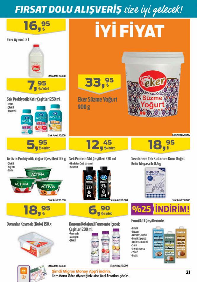 Migros İndirimleri Dün Başladı! 25 Mayıs’a Kadar En Uygun Market Fiyatları Devam Edecek!