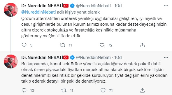 Hazine ve Maliye Bakanı Nureddin Nebati'den Son Dakika Konut Fiyatları Açıklaması!