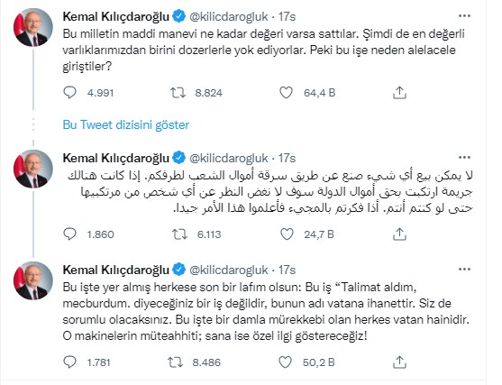 Arapça Tweet Atan Kılıçdaroğlu'na Bakan Varank'tan Tepki!