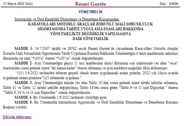 Araç sahipleri dikkat! trafik sigortası primleri değişti, Haziran ayında zamlanacak