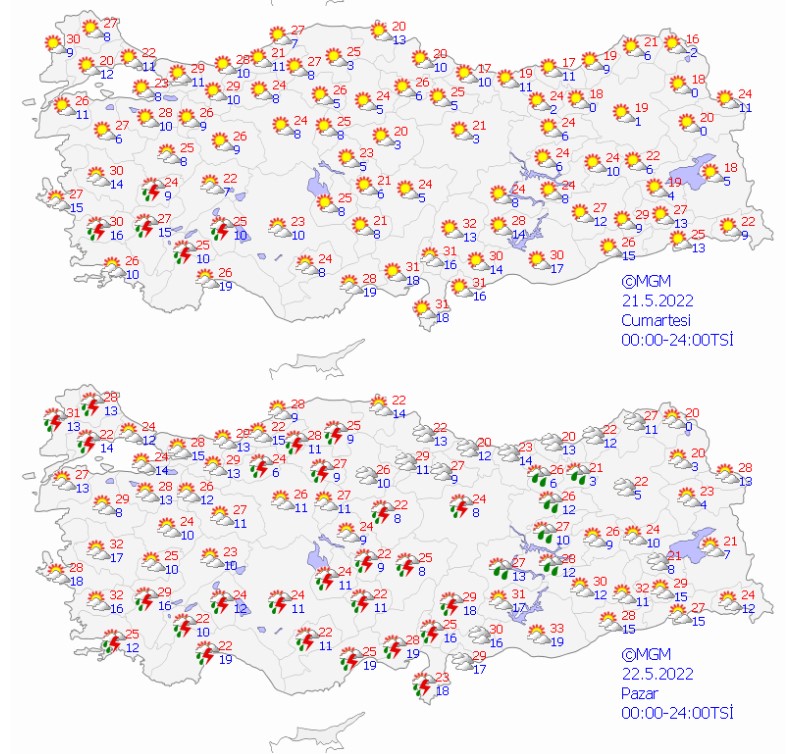 Bahar Değil, Kış Kıyamet! Meteoroloji'den Son Dakika Dolu, Gök Gürültülü Kuvvetli Sağanak Yağış, Fırtına Alarmı