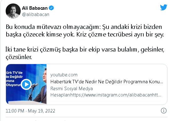 Aday sayısı çoğalıyor, ortalık karışacak! Ali Babacan'dan cumhurbaşkanı adaylığı açıklaması