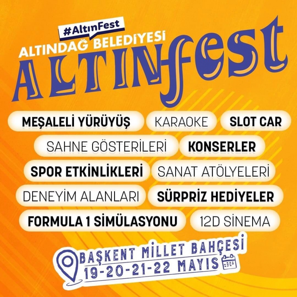 Altındağ Belediyesi Altınfest Tuğba Yurt konseri ne zaman, saat kaçta, nerede yapılıyor? Ücretsiz mi?