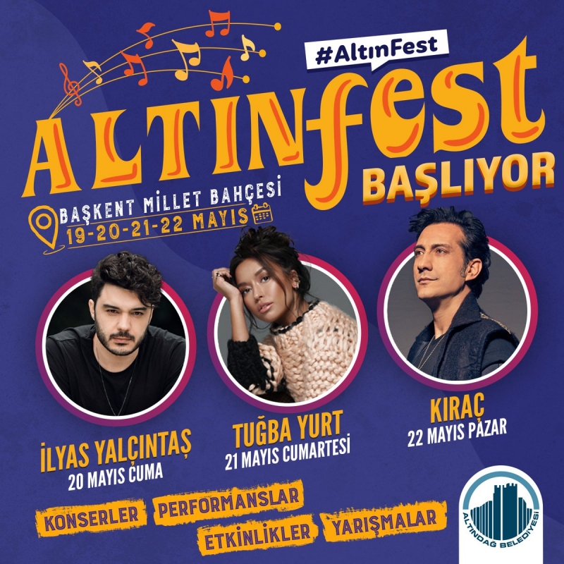 Altındağ Belediyesi Altınfest Tuğba Yurt konseri ne zaman, saat kaçta, nerede yapılıyor? Ücretsiz mi?