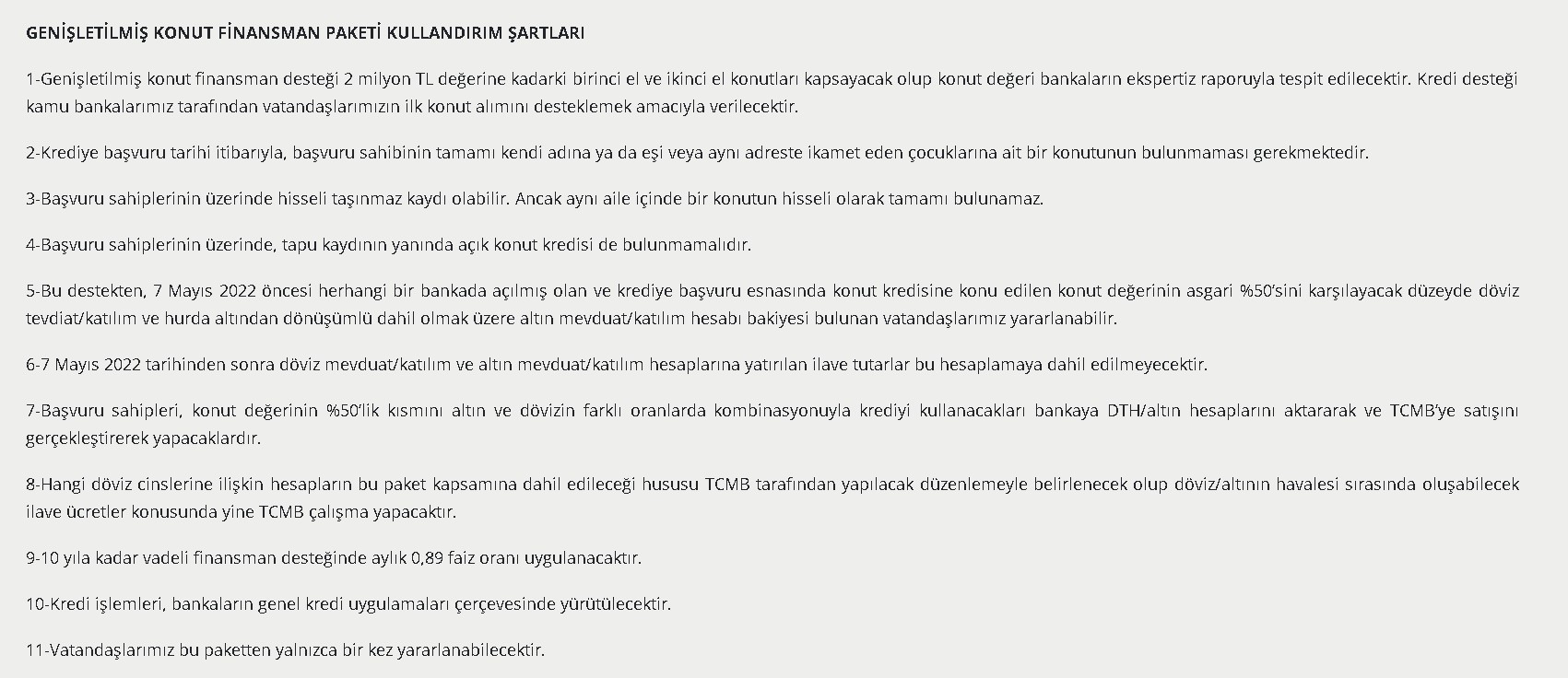 Hazine ve Maliye Bakanlığı'ndan Son Dakika 0.89 - 0 99 Konut Kredisi Açıklaması! Başvuru Şartları Açıklandı